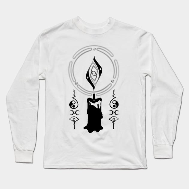 Hecate  flame Long Sleeve T-Shirt by moonmorph